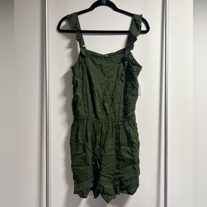 Old Navy Olive Green Romper